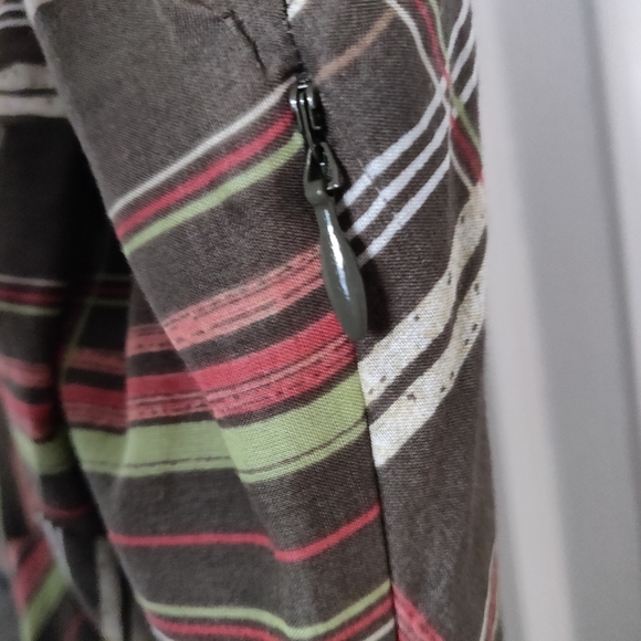 🌠2/$35🌠 Nine West Sleeveless Striped Dress - Picture 4 of 6